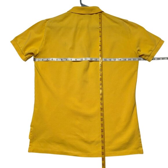 NEW Polo By Ralph Lauren Size M Yellow Polo Shirt Classic Fit Pony Excellent - Picture 5 of 8